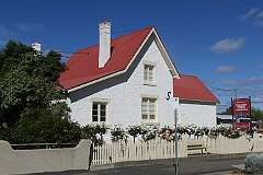 The East Coast Heritage Museum on Franklin Street (Tasman Highway) in Swansea, 43 kilometres south of Bicheno.