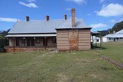The Coffee Palace of 1888, one of the main buildings at Maria Island Penitentiary, Darlington Probation Station on Maria Island.