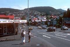 Along Sandy Bay Road, Hobart (1988).