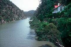 Cataract Gorge on the South Esk River, Launceston's own piece of wilderness approximately 1.5 kilometres from the city centre.
