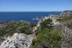 View from the end of Rocky Cape Road, Rocky Cape (Tangdimmaa) National Park.