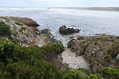 View of the Edge of the World, in Arthur River, northwest Tasmania.