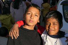 Two young boys of Bomdila.