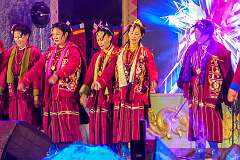 The Sakteng Mera Monpa dance, by the Self Help Group of Tawang.