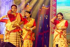 The Bihu Dance, by the Assamese Culture Troupe of Tawang.