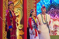 The Ethnic Dress Show, showcasing the costumes of the various peoples of Arunachal Pradesh, by Arunachal Round.