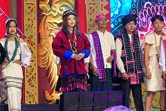 The Ethnic Dress Show, showcasing the costumes of the various peoples of Arunachal Pradesh, by Arunachal Round.