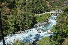 The river in Jang Valley, below the village, 26 kilometres from Tawang and at an altitude of 2,010 metres.