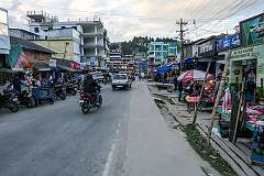 Along Mahatma Gandhi Road, the main street in Hapoli.