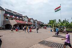 The façade of Guwahati Railway Station.