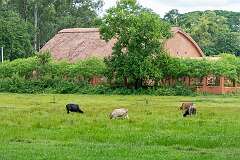 Gola Ghar, an ammunition storehouse used by the Ahoms and built during the reign of Chakradhwaj Singha. It is located in Joysagar, 4 kilometres from Sivasagar.