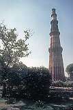The Qutab Minar (“Victory Tower”), a 73-metre tapering tower in the Mehrauli area of South Delhi.