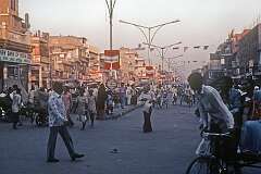 Chandni Chowk Road in Old Delhi.