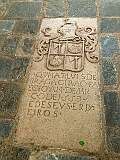 A grave stone in the Se Cathedral, (Sé Catedral de Santa Catarina), the cathedral of the Latin Church Archdiocese of Goa and Daman.