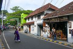The Jew Town Road, in Jew Town, Kappalandimukku, Mattancherry, east of Fort Kochi.