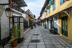 Synagogue Lane in Jew Town, Kappalandimukku, Mattancherry.