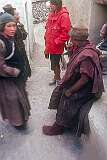 Buddhist nuns at Alchi monastery.