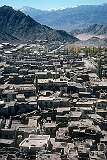 View of Leh from the old Leh Palace.