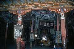 Nowang Dorjey in Chandazik Gompa; until the 1950s, this temple was Leh's main Buddhist place of public worship.