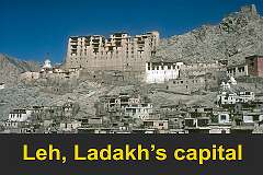 Leh, capital of Ladakh