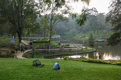 Wards Lake in Police Bazar, Shillong.