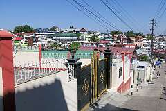 View in the upper town of Shillong.