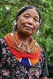 Alih, a Konyak Naga woman in the village of Sheanghah Chingnyu.