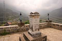 Memorial to British officers, including their commander Guybon Henry Damant, killed 13 October 1879 in the Battle of Khonoma against Angami Naga warriors, who objected being recruited as bonded labourers.