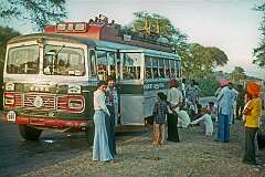 The bus of Amritsar to Jammu.
