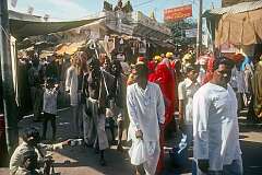 A Hindu procession in Pushkar.