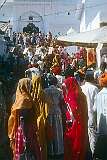 At a gate to the Pushkar Mela, the yearly Pushkar Camel Fair, usually held in late October or early November.