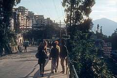 Along the North Sikkim Highway in Gangtok.