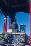 Buddha statue near the Rustamji Deer Park of Gangtok.