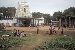 The Arulmigu Sri Sthala Sayana Perumal Temple (also called Thirukadalmallai) in Mahabalipuram.