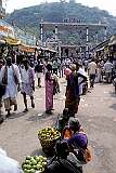 A street market in the town of Palani.