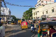Along the Darul Shifa Road, Hyderabad.