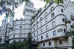 The Amrutha Castle, a boutique hotel opposite State Secretariat, Ambedkar Colony, Khairtabad, Hyderabad.