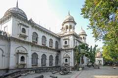 The Telangana State Archaeology Museum, in a Nizam-era palace. It was constructed on command of the last Nizam (Nizam VII), Mir Osman Ali Khan, and formally inaugurated by him on 31 March 1931.