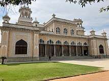 The Khilwat Mubarak, the heart of Chowmahalla Palace, held in high esteem by the people of Hyderabad, as it was the seat of power of the Asaf Jahi dynasty (1720-1948).