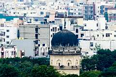The tomb of Jamsheed Quli Qutb Shah, the second ruler of the Sultanate of Golkonda under the Qutb Shahi dynasty. He ruled from 1543 to 1550.
