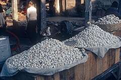 A kind of bread, used in religious ceremonies, at Raja Dorjee Market in Kalimpong.