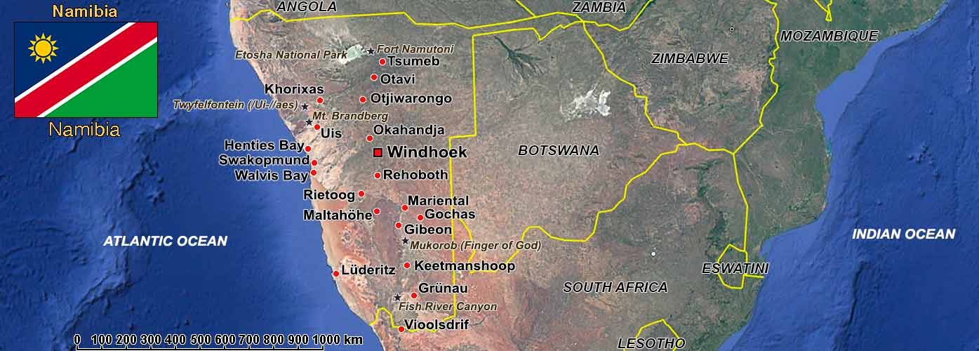 Namibia in 1974
