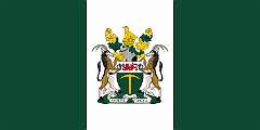 REPUBLIC OF RHODESIA, 1970 - On 11 November 1968, three years after the predominantly white government unilaterally declared independence from Britain, a new flag was adopted: a green-white-green vertical triband, with the national coat of arms, as adopted in 1924, in the central stripe. Although the regime was internationally unrecognised, it reconstituted itself as a republic in 1970. The Rhodesian Bush War, the Zimbabwe War of Independence, between the white-minority government of Ian Smith and African guerrilla organisations fighting for majority rule, raged between 1964 and 1979.
