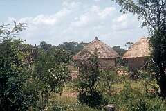 A homestead near Lundi, in the south of Zimbabwe.