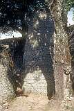 The conical tower in Great Zimbabwe, a ruined city, the capital of the Kingdom of Zimbabwe (c. 1000–1450).