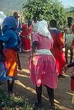 Drumming and dancing in an open-air service of the Saint Luke's Apostolic Ejwel Jekenishen church.