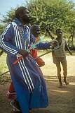 A service of the Saint Luke's Apostolic Ejwel Jekenishen church, an indigenous African church, between Birchenough Bridge and Chipinge, east Zimbabwe.