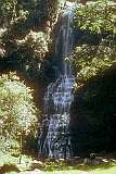 Bridal Veil Falls in the hills above Chimanimani village (formerly Melsetter).