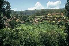 Chimanimani village, in Manicaland, eastern Zimbabwe.